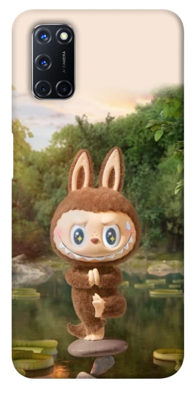 Чохол на Oppo A52 / A72 / A92 Labubu Yoga фото 1 з 1