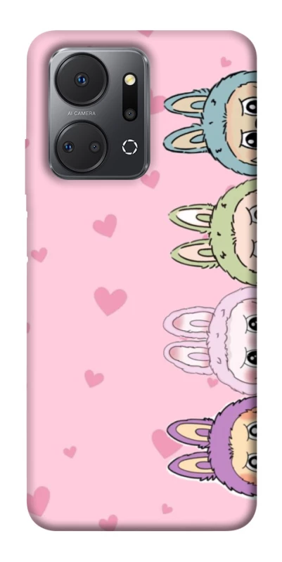 Чохол на Huawei Honor X7a All Labubu 4 фото 1 з 1