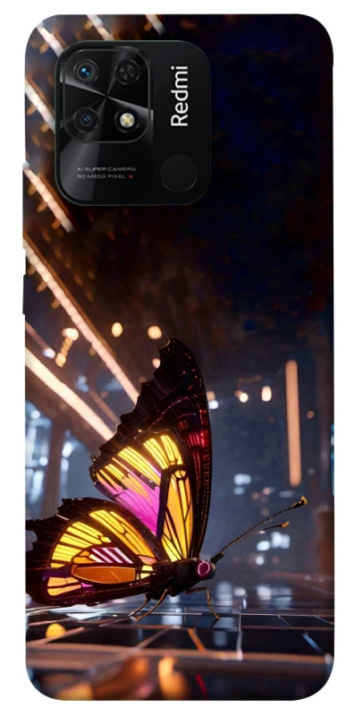 Чохол на Xiaomi Redmi 10C Cyber butterfly фото 1 з 1
