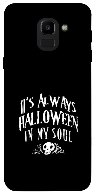 Чехол на Samsung J600F Galaxy J6 (2018) Halloween in my soul фото 1 из 1