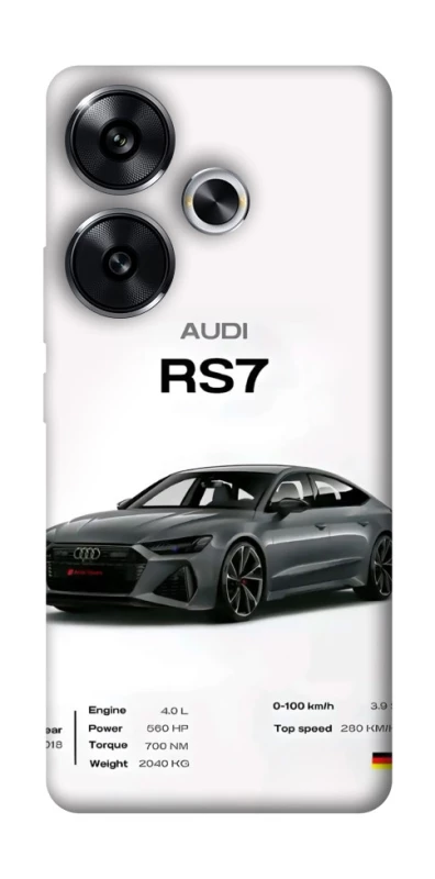 Чехол на Xiaomi Poco F6 Audi RS7 фото 1 из 1