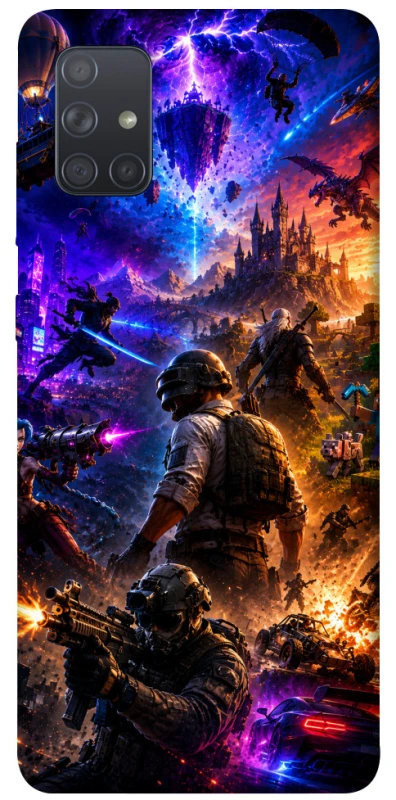 Чехол на Samsung Galaxy A71 My Games фото 1 из 1