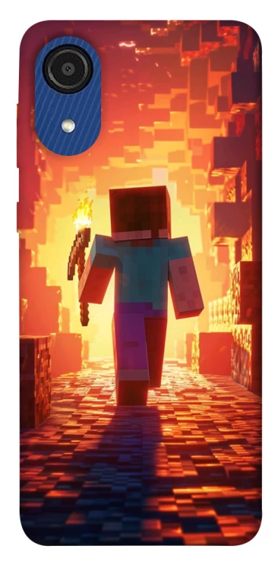 Чохол на Samsung Galaxy A03 Core Minecraft adventure фото 1 з 1