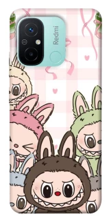 Чохол на Xiaomi Redmi 12C / Poco C55 All Labubu 2 фото 1 з 1