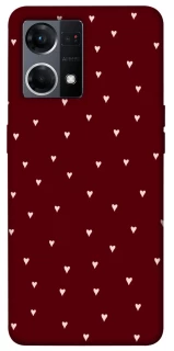 Чехол на Oppo Reno 7 4G Smal hearts фото 1 из 1