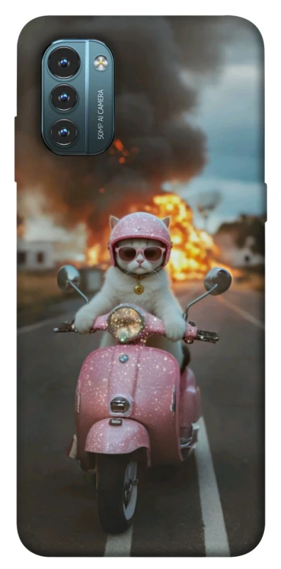 Чехол на Nokia G21 Exploding Kittens ver.3 фото 1 из 1