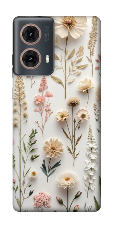 Чохол на Motorola Moto G85 Floral design ver.1 фото 1 з 1