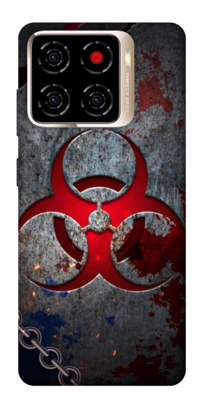 Чехол на ZTE Blade A56 Радиация v3 фото 1 из 1