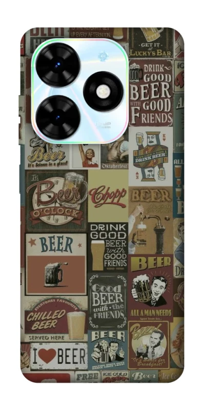 Чохол на TECNO Spark Go 2024 Retro collage ver.1 фото 1 з 1