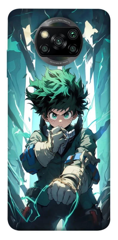 Чехол на Xiaomi Poco X3 NFC / Poco X3 Pro Izuku Midoriya фото 1 из 1