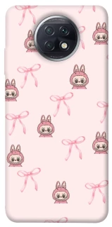 Чохол на Xiaomi Redmi Note 9 5G / Note 9T Pink bows and Labubus фото 1 з 1