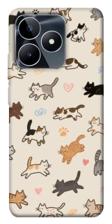 Чехол на Realme C53 Cat style ver.2 фото 1 из 1