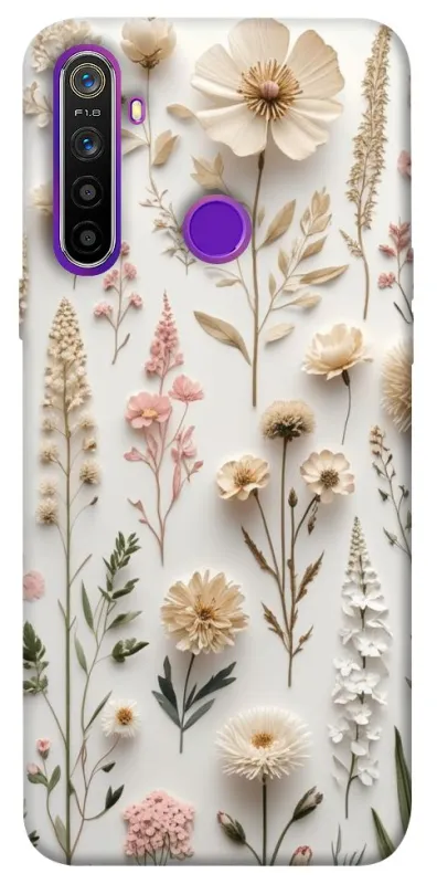 Чохол на Realme 5 Floral design ver.1 фото 1 з 1