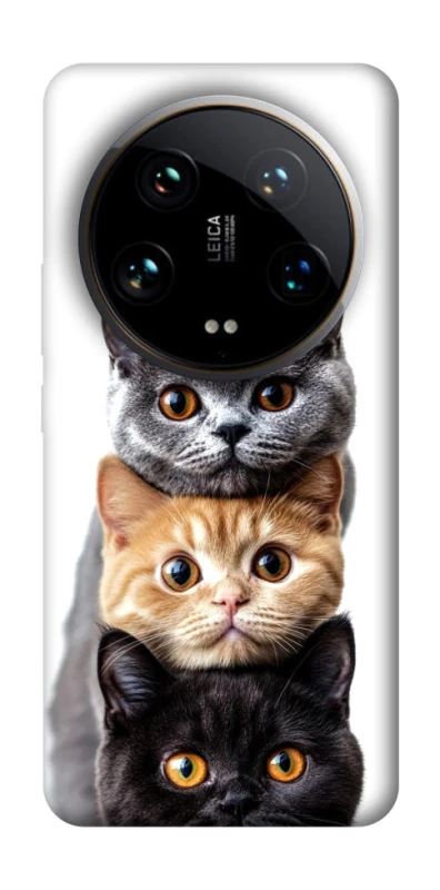 Чохол на Xiaomi 14 Ultra Гарні котики фото 1 з 1
