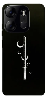 Чехол на Tecno Spark Go 2023 Самурай всегда с катаной фото 1 из 1