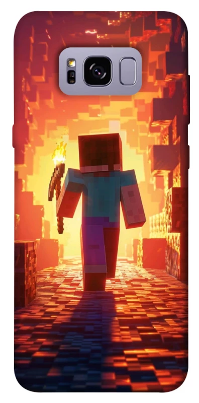 Чохол на Samsung G955 Galaxy S8 Plus Minecraft adventure фото 1 з 1