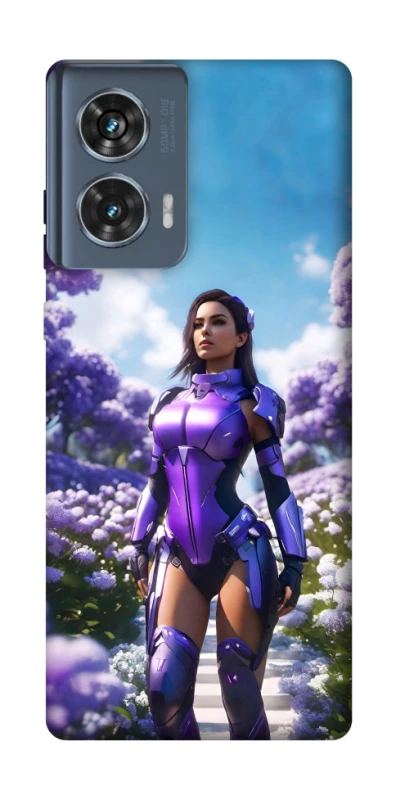Чохол на Motorola Edge 50 Cyber space girl ver.4 фото 1 з 1