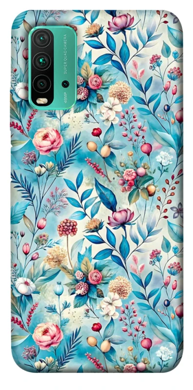 Чохол на Xiaomi Redmi Note 9 4G / Redmi 9 Power Floral design ver.5 фото 1 з 1