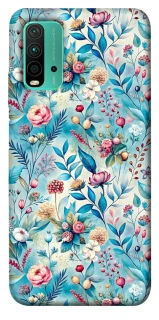 Чехол на Xiaomi Redmi Note 9 4G / Redmi 9 Power Floral design ver.5 фото 1 из 1