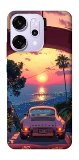 Чехол на Oppo Reno 14 Pro Porsche at sunset фото 1 из 1
