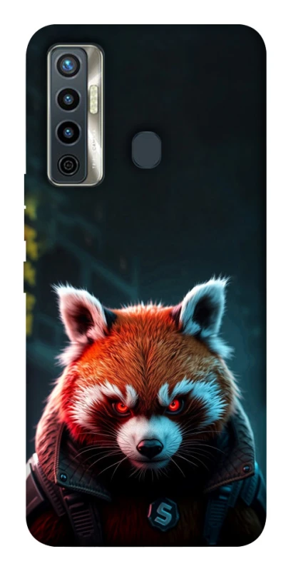 Чохол на TECNO Camon 17 Cyber Red Panda фото 1 з 1