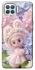 Чохол на Oppo F17 Pro Labubu & Flowers ver.1 фото 1 з 1