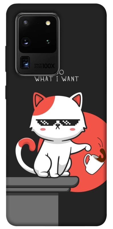 Чохол на Samsung Galaxy S20 Ultra I do what i wont фото 1 з 1
