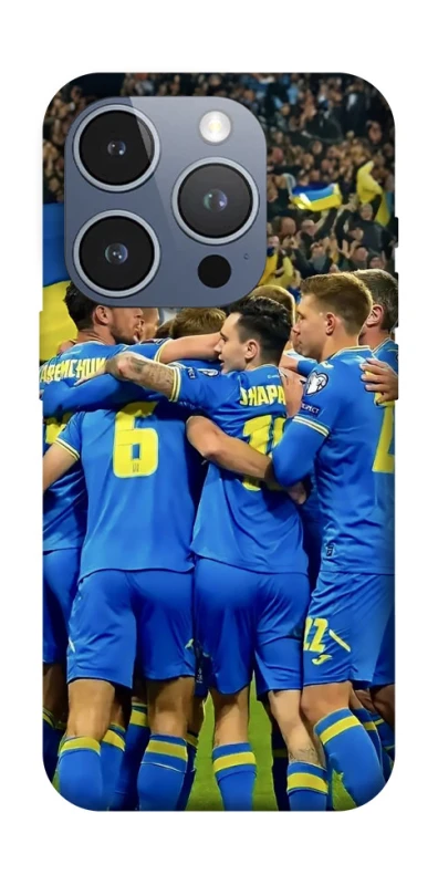 Чехол на Apple iPhone 16 Pro Сборная Украины v3 фото 1 из 1