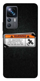 Чохол на Xiaomi 12T / 12T Pro Warning фото 1 з 1
