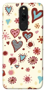 Чохол на Xiaomi Redmi 8 Pretty hearts фото 1 з 1