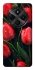 Чехол на Xiaomi Poco M7 Красные тюльпаны фото 1 из 1