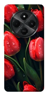 Чохол на Xiaomi Redmi A3 Pro Червоні тюльпани фото 1 Чохол на Xiaomi Redmi A3 Pro Червоні тюльпани фото 1 з 1
