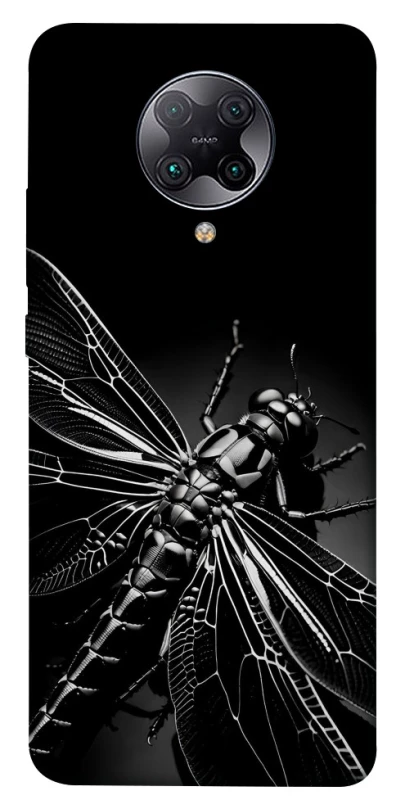 Чехол на Xiaomi Redmi K30 Pro / Poco F2 Pro Black dragonfly фото 1 из 1
