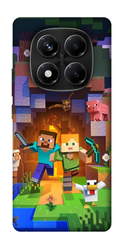 Чохол на Xiaomi Redmi Note 14 Pro 4G Minecraft game фото 1 з 1