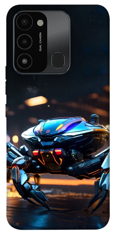 Чехол на TECNO Spark 8C Cyber ​​crab фото 1 из 1