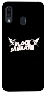 Чохол на Samsung Galaxy A20 / A30 Black Sabbath logo ver.2 фото 1 Чохол на Samsung Galaxy A20 / A30 Black Sabbath logo ver.2 фото 1 з 1
