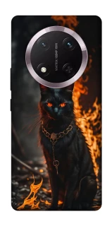 Чохол на Honor X9c Вогняний кіт фото 1 з 1