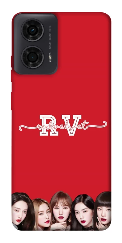 Чохол на Motorola Moto G24 RED VELVET v3 фото 1 з 1