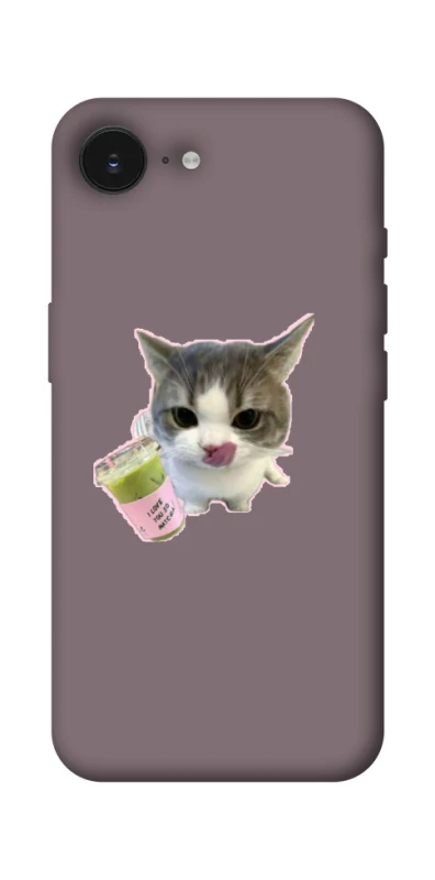 Чехол на Apple iPhone 16e (6.1") cat matcha фото 1 из 1