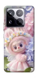 Чехол на Xiaomi 15 Pro Labubu & Flowers ver.1 фото 1 из 1