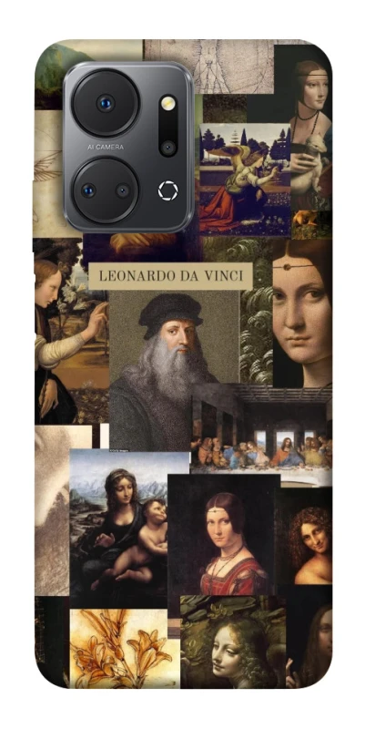 Чехол на Huawei Honor X7a Leonardo da Vinci фото 1 из 1
