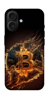 Чехол на Apple iPhone 16 Smoky Bitcoin фото 1 из 1