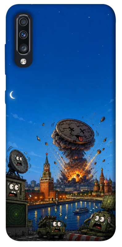 Чохол на Samsung Galaxy A70 (A705F) Moscow never sleeps ver.8 фото 1 з 1