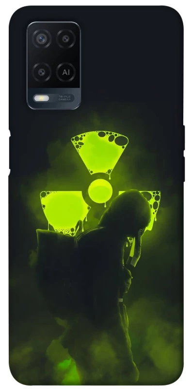 Чехол на Oppo A54 4G Радиация v2 фото 1 из 1