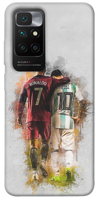 Чохол на Xiaomi Redmi 10 Ronaldo та Messi фото 1 з 1