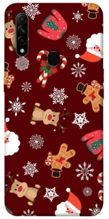 Чехол на Oppo A31 Новогодний v6 фото 1 из 1