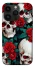 Чохол на Apple iPhone 14 Pro (6.1") skull and rose фото 1 з 1