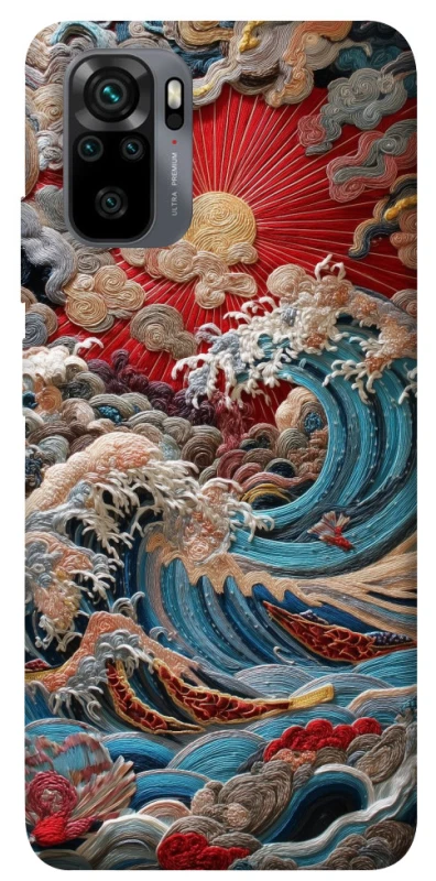 Чохол на Xiaomi Redmi Note 10 / Note 10s Japa wave ver.2 фото 1 з 1