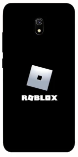 Чехол на Xiaomi Redmi 8a Roblox logo black фото 1 из 1