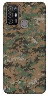 Чехол на ZTE Blade A52 Camouflage v32 фото 1 из 1